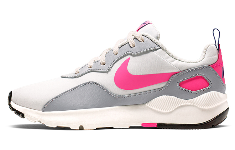 Nike Cushioned Slip-Resistant Abrasion-Resistant Low-Top Casual Running Shoes Women's Gray White Pink