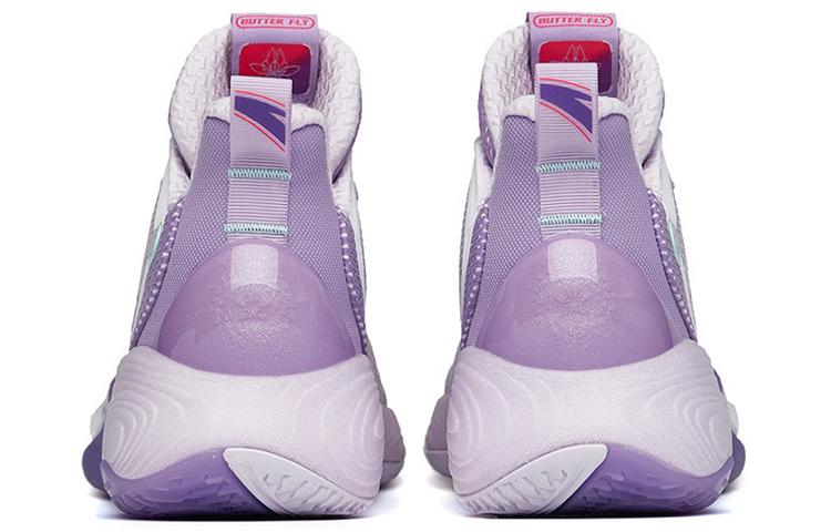 Anta Bubble Bomb Cushioning Anti-Slip Wear-Resistant Breathability Low-Top Performance Basketball Shoes Men's Purple купить в интернет-магазине Yoocart с быстрой доставкой по России.