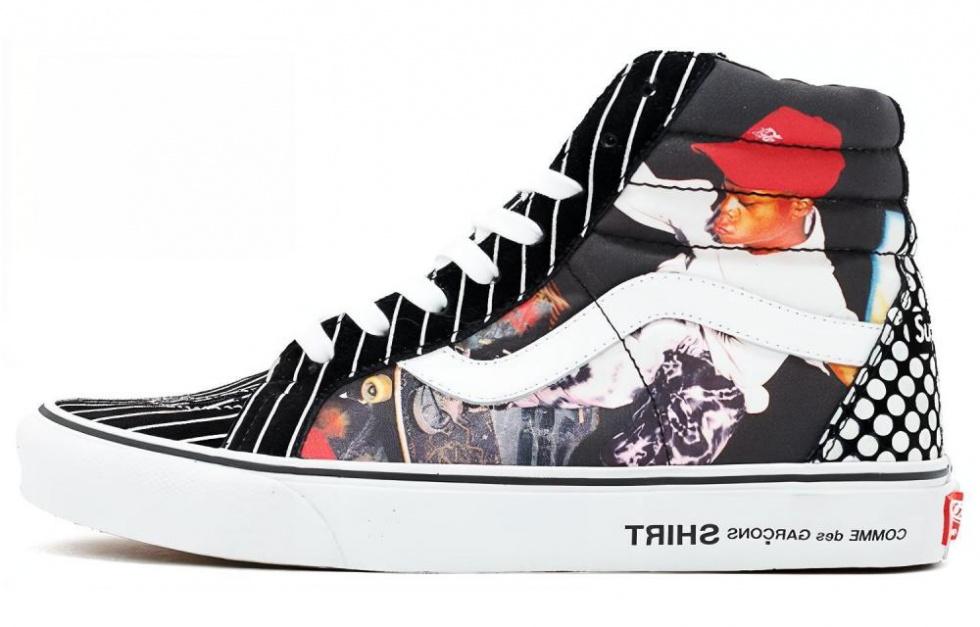 Vans Sk8 Hi Supreme Cdg Harold Hunter Black