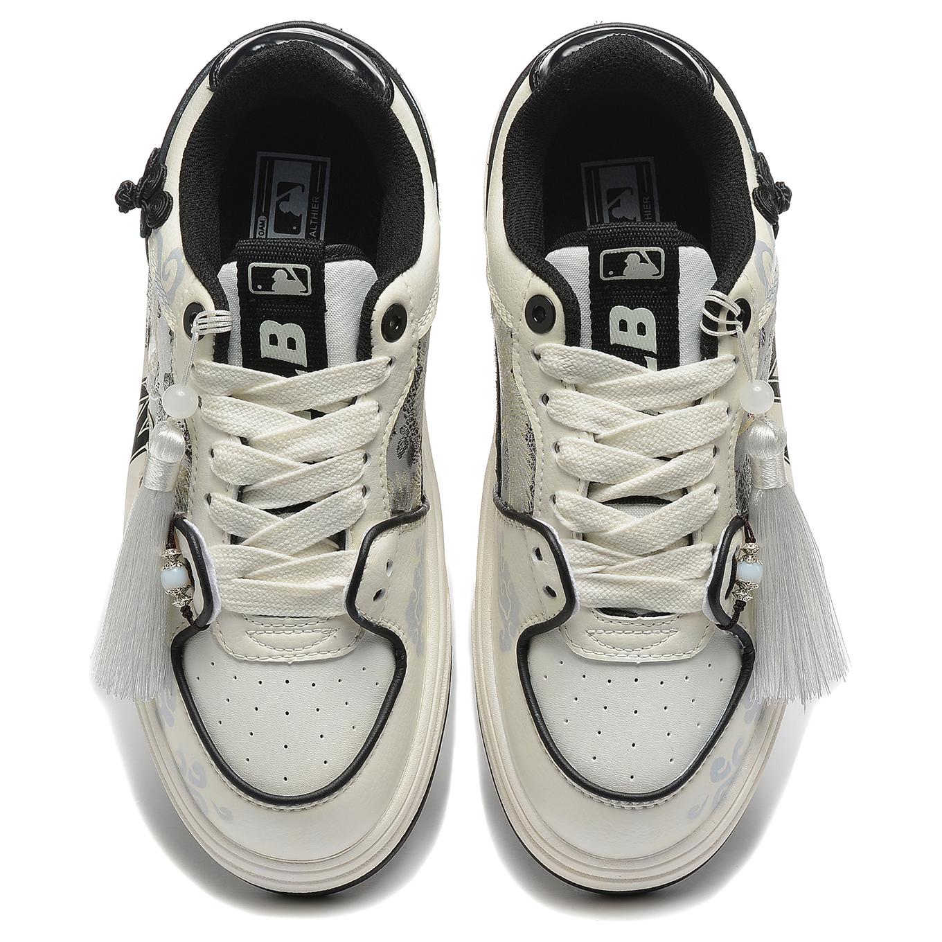 MLB Chunky Liner Skateboard Shoes Unisex Low-Top White