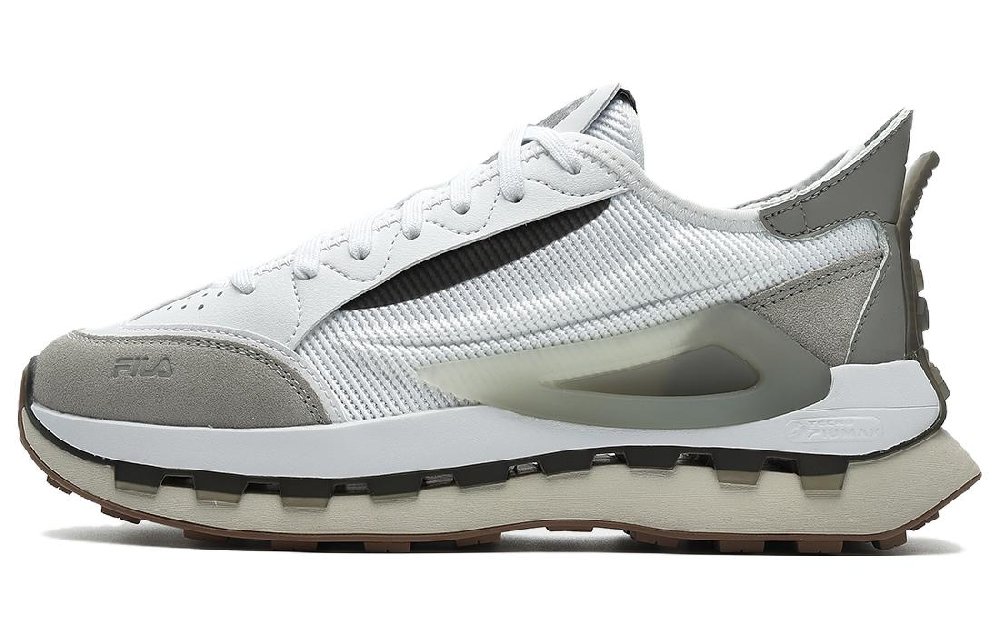 FILA Km Shoes 'White Grey Black' Women's