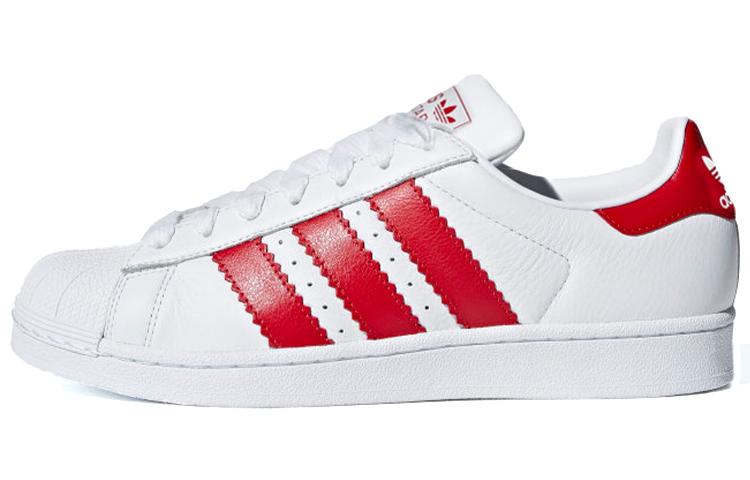 Adidas Superstar Cloud White Scarlet