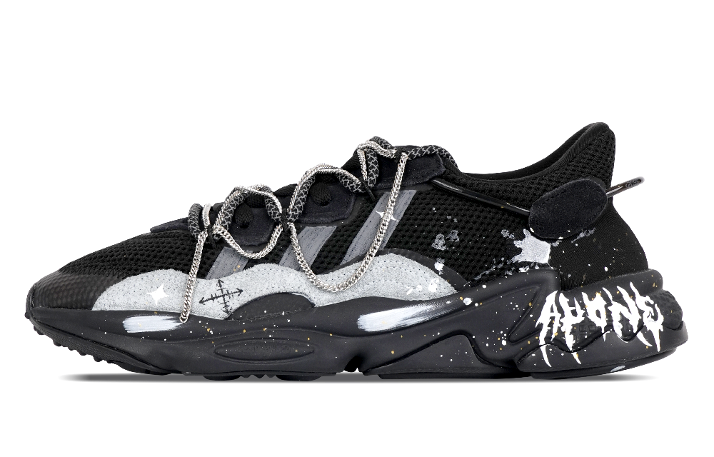 Adidas Originals Ozweego Chunky Sneakers Unisex Low-Top Black/White/Gray/Silver