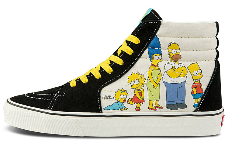 Sk8 The Simpsons X Vans Hi 'Simpsons Family 1987 2020'