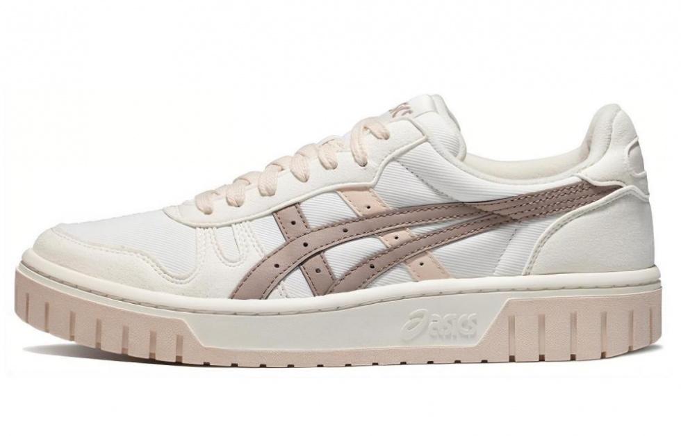 Asics Court Mz Retro Casual Skateboarding Shoes Unisex Beige Brown