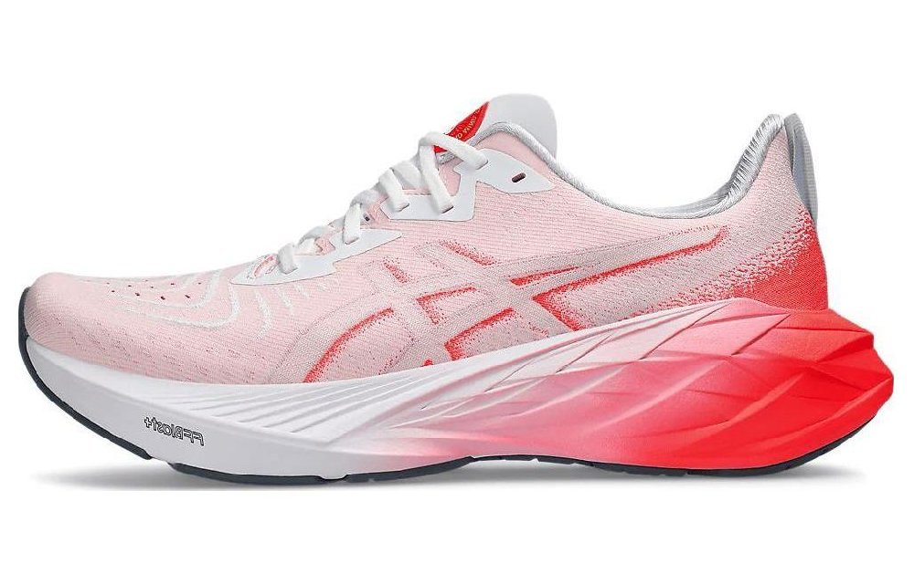 Asics Novablast 4 White Sunrise Red