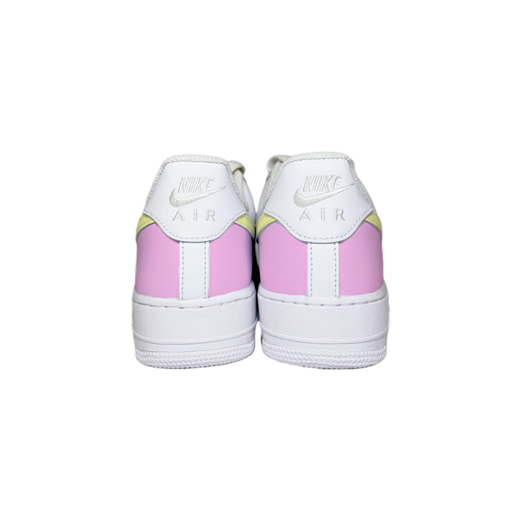 Nike Air Force 1 Cute And Abundant Low top Skateboard Shoes Women's Pink White Yellow купить в интернет-магазине Yoocart с быстрой доставкой по России.