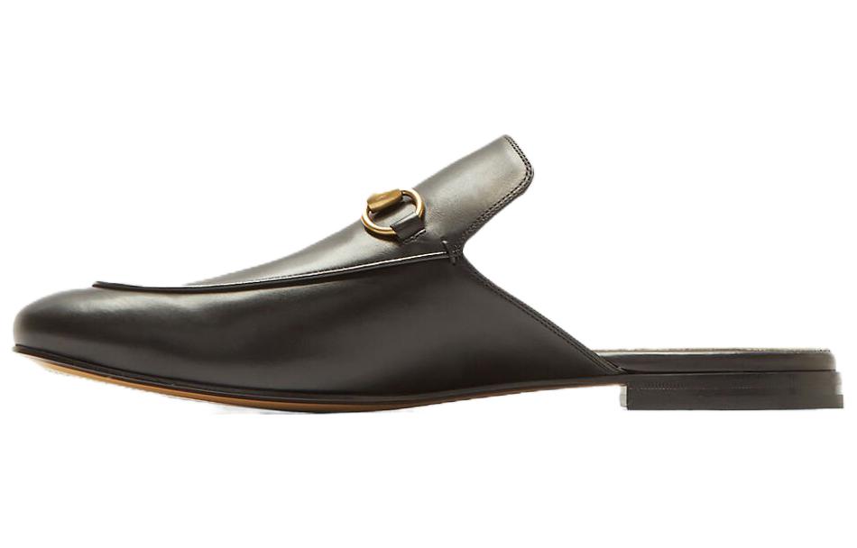 GUCCI Closed Toe Slippers Men's Black