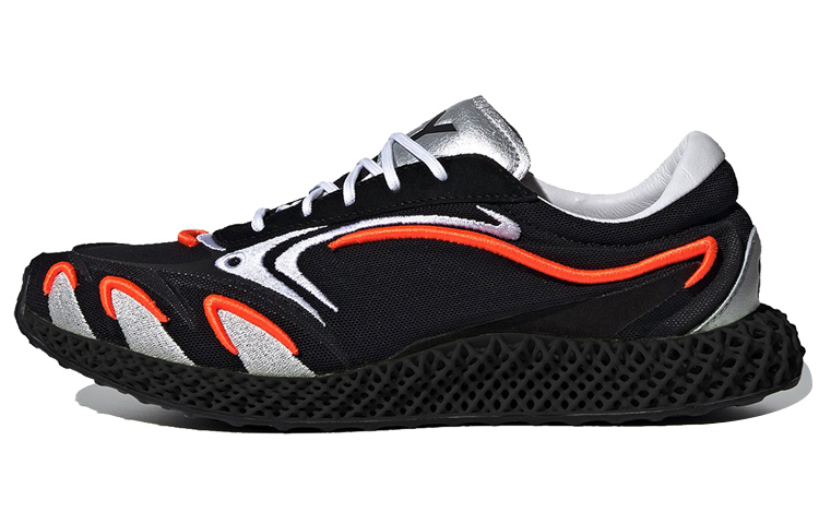 Adidas Y 3 Runner 4D Black Orange