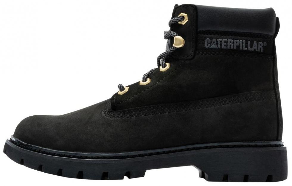CAT Colorado Series LYRIC E Breathable Warm Wear-Resistant Cushioning Short Outdoor Boots Women's Black