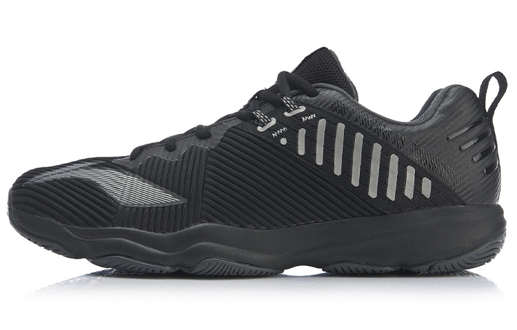 LiNing Chameleon RANGER 4.0 TD Shock Absorbers Slip Resistant Abrasion Resistant Low top Badminton Shoes Men's Black