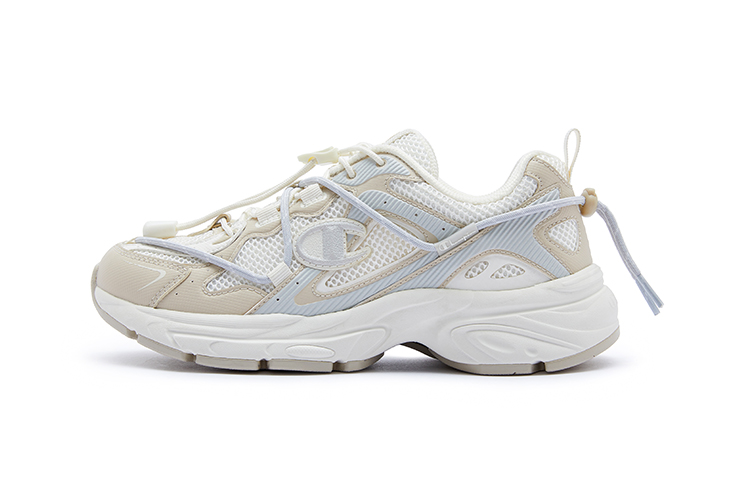 Champion Cushioning Wear-Resistant Balance Low-Top Chunky Sneakers Women's Ecru