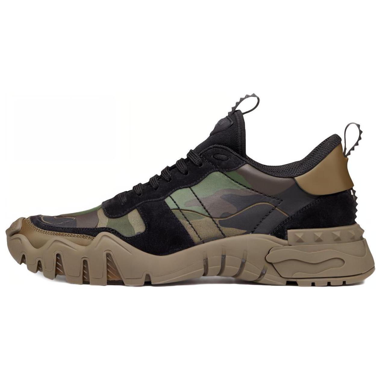 Valentino Rockrunner Plus 'Camo - Military Green'