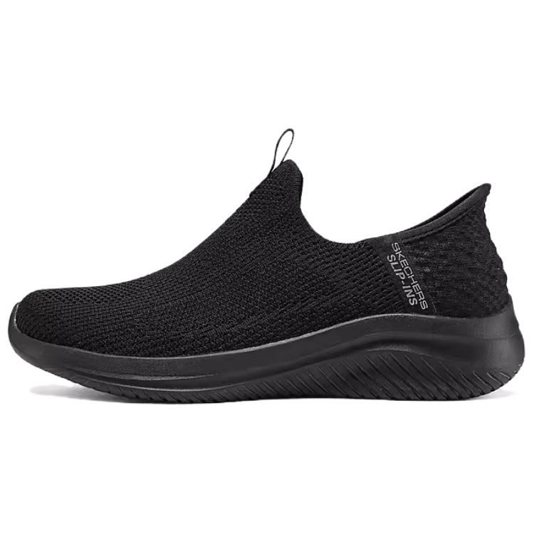 Skechers Ultra Flex 3.0 Low Top Casual Shoes Women's All Black