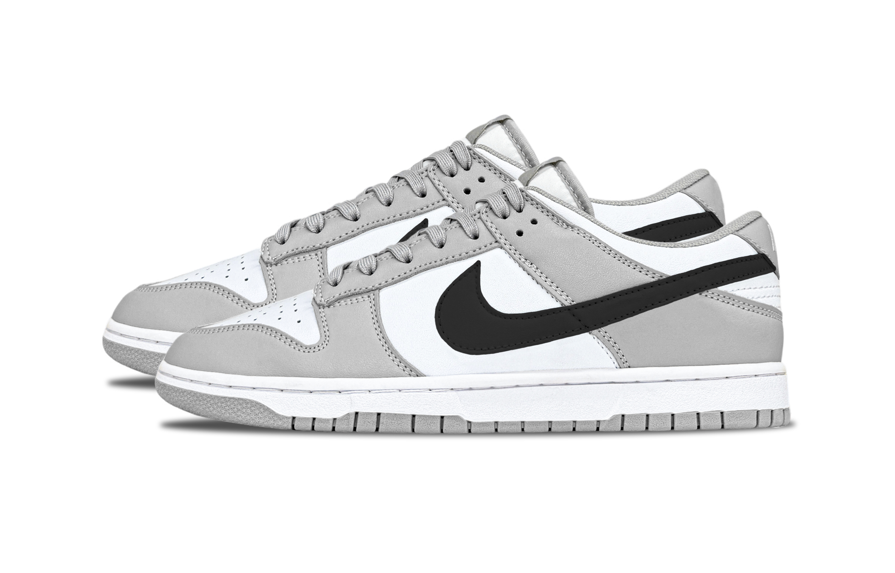 Nike Dunk Soda Bubbles Abrasion Resistant Low top Skateboard Shoes Men's Gray Black купить в интернет-магазине Yoocart с быстрой доставкой по России.