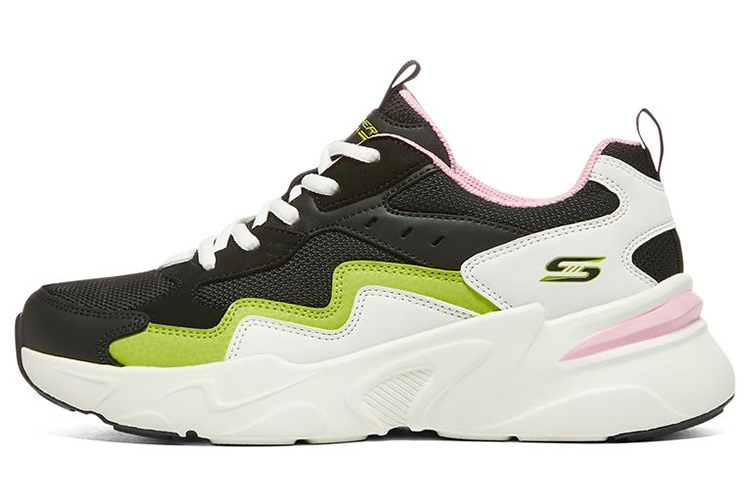 Skechers Bobs Bamina 'Black Green' Women's