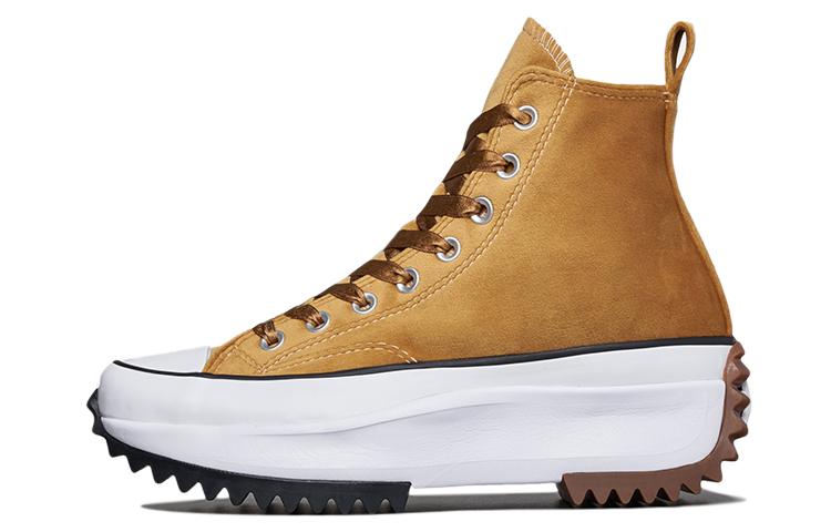 Converse Run Star Hike High Top Canvas Shoes Yellow