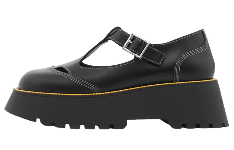 Burberry Platform Shoes Women's Black