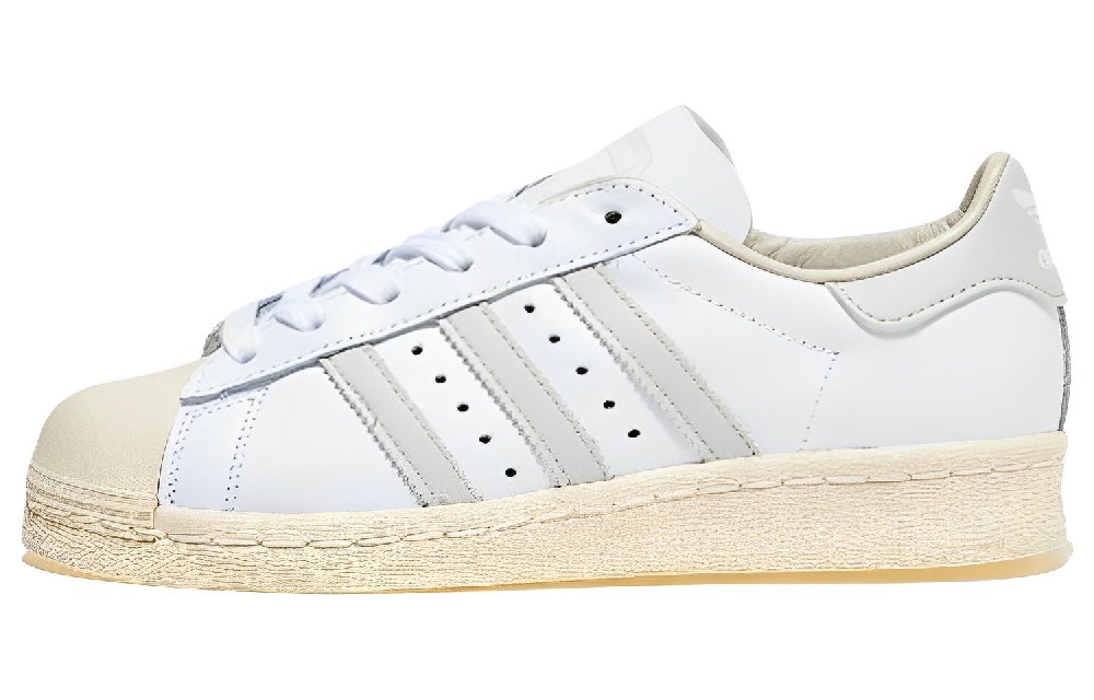 Adidas Originals AdiFOM Superstar Повседневная обувь Низкие кеды Серый Белый Унисекс