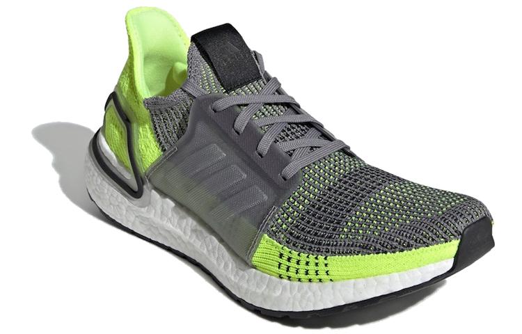 Adidas Ultra Boost 19 Grey Yellow купить в интернет-магазине Yoocart с быстрой доставкой по России.