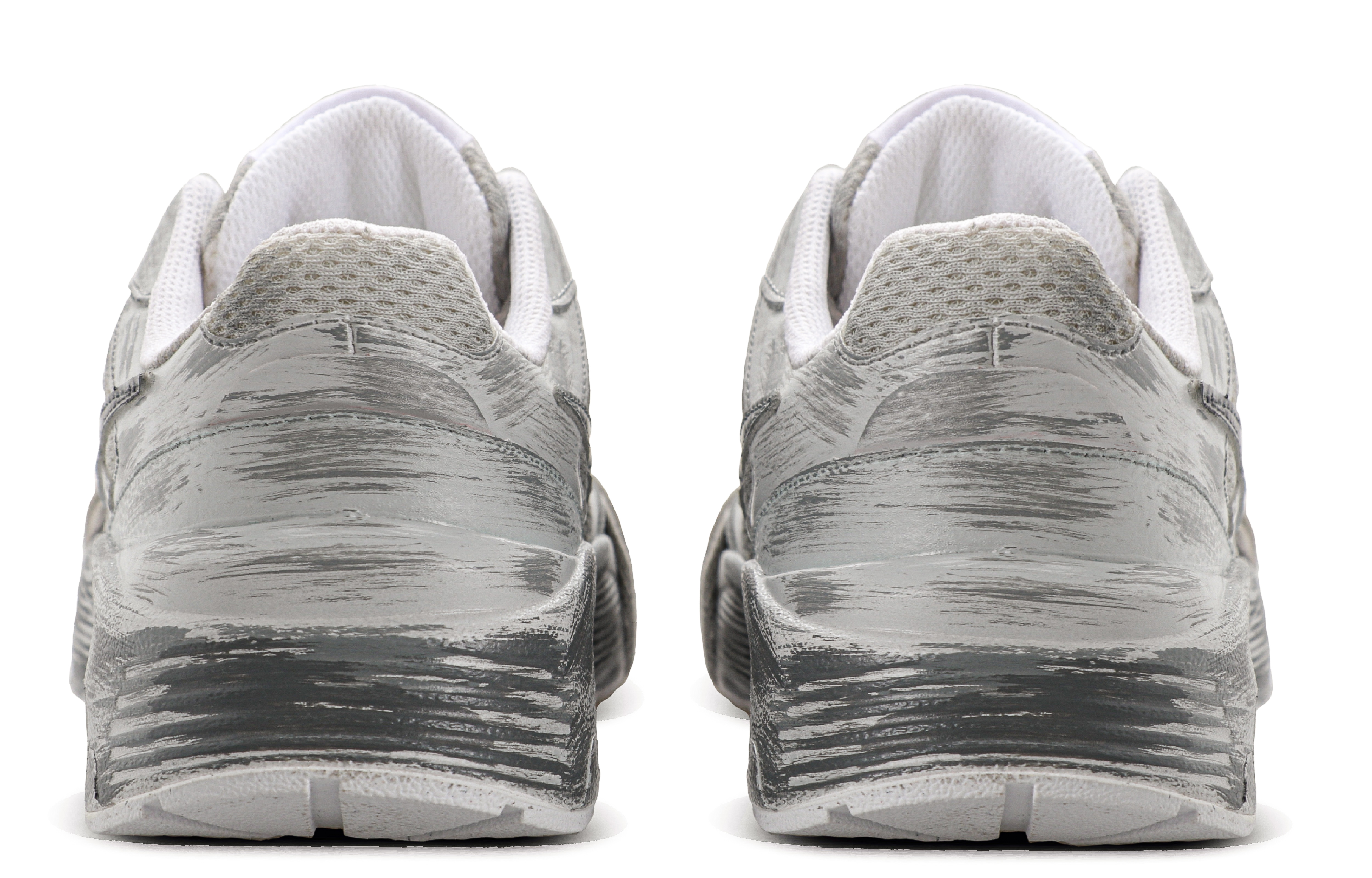 Nike Air Max Fusion Slip Resistant, Abrasion Resistant, Lightweight Low Top Running Shoes Women's Gray