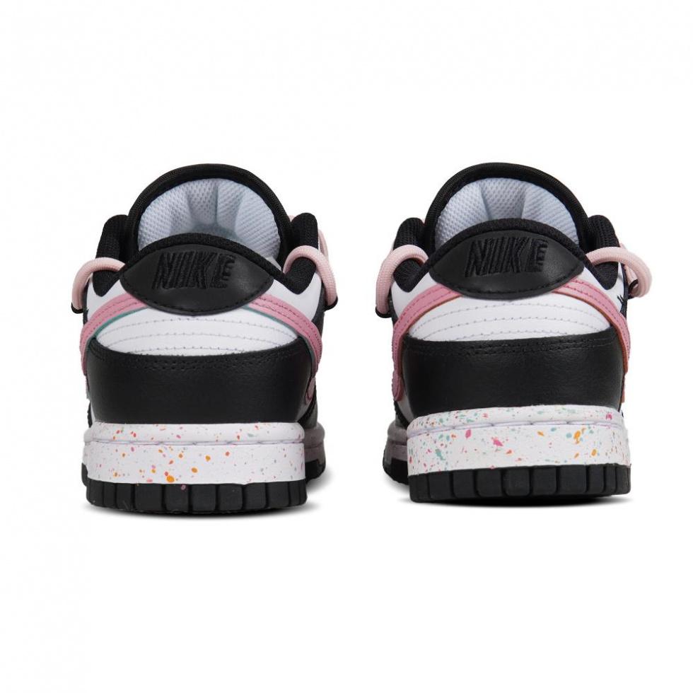 Nike Dunk Low Multi Color Swoosh Low Top Skateboard Shoes Women's Black Pink купить в интернет-магазине Yoocart с быстрой доставкой по России.
