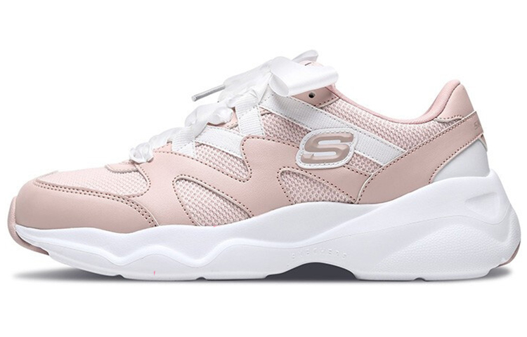Skechers D'LITES AIRY Low Top Casual Shoes Women's Light Pink