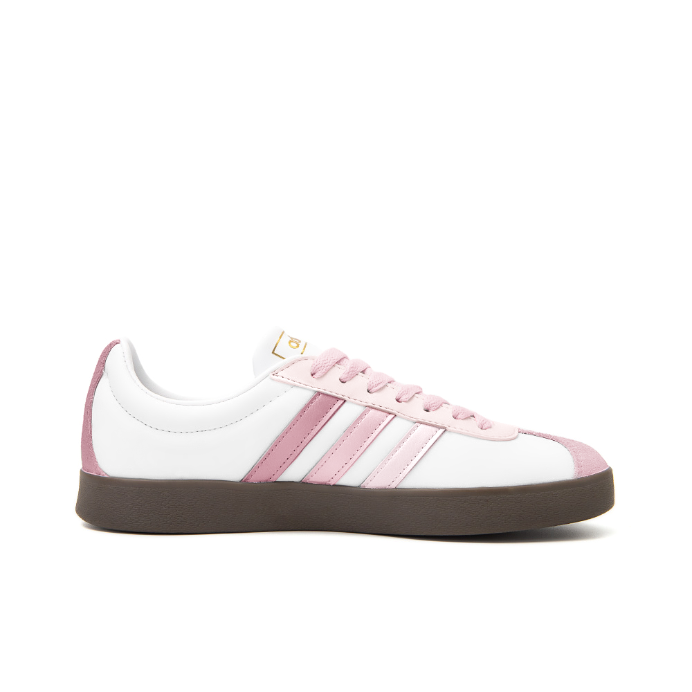 Adidas Neo VL Court 2.0 Chouwen Illustrates Spring Anti-Slip Wear-Resistant Low-Top Skateboard Shoes Unisex Pink