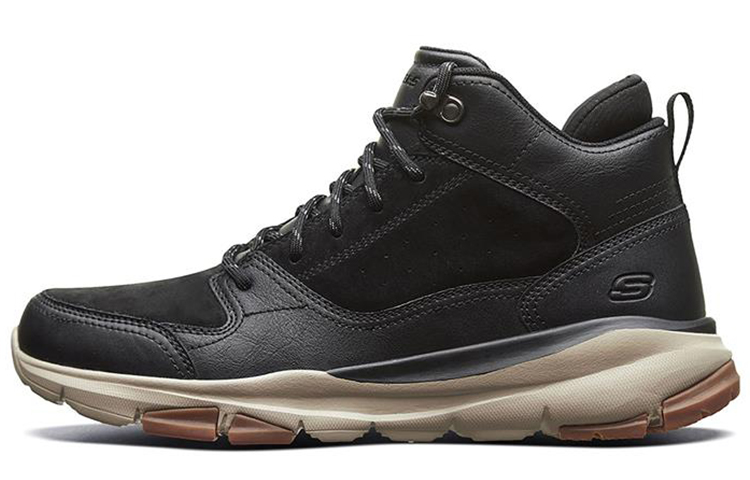 Skechers Soven Mid Top Casual Shoes Men's Black