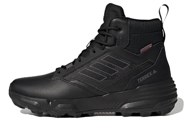 Terrex Unity Adidas Leather Mid Cold.RDY 'Triple Black'
