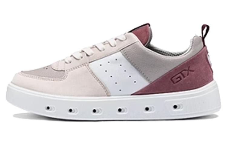 Ecco Low-Top Skateboard Shoes Women's Lime Gray