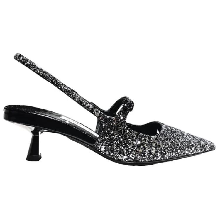 Jimmy Choo Didi Slim Heel High Heels 4.5cm Women's Black