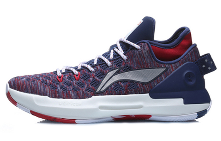 LiNing YuShuai 13 Cushioning Anti-Slip And Wear-Resistant Low-Top Basketball Shoes Men's Navy