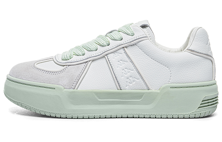 Kappa Back to Back Anti Slip Wear Resistant Low Top Skateboard Shoes Women's Aqua Green
