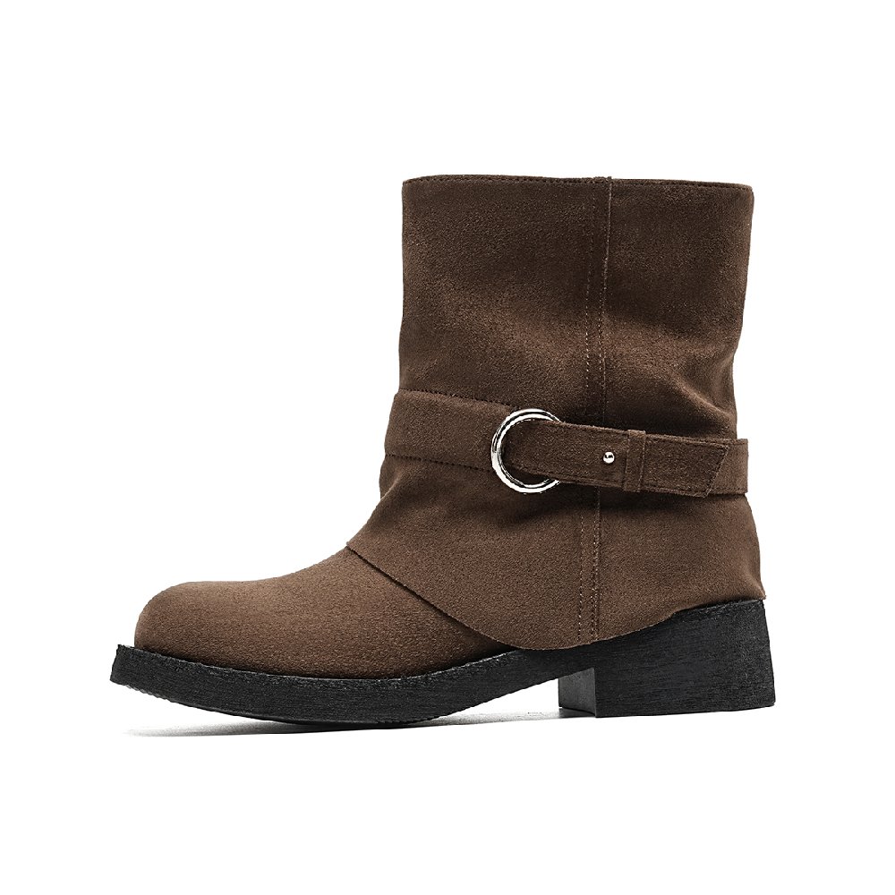EBLAN Ankle Boots Women's Coffee