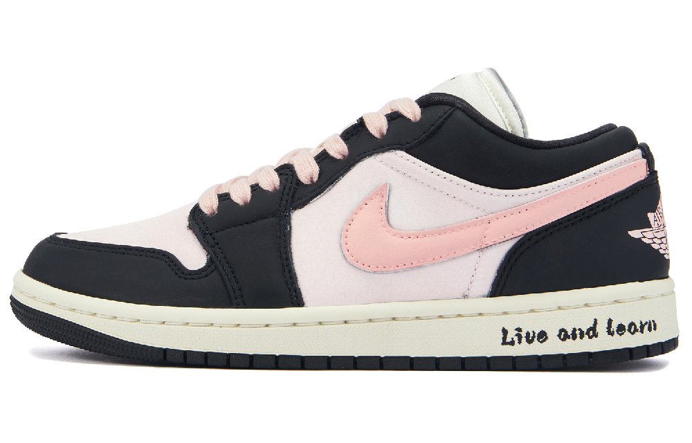 Jordan Air Jordan 1 Vintage Basketball Shoes Women's Low Top Pink