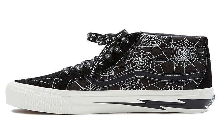 Vans Goodhood X Vault Og Sk8 Mid Lx Retro Sneakers 'Black White'