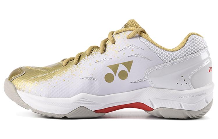 YONEX Power Cushion CFT Anti-Slip Wear-Resistant Breathable Lightweight Coverage Low-Top Badminton Shoes Unisex Gold