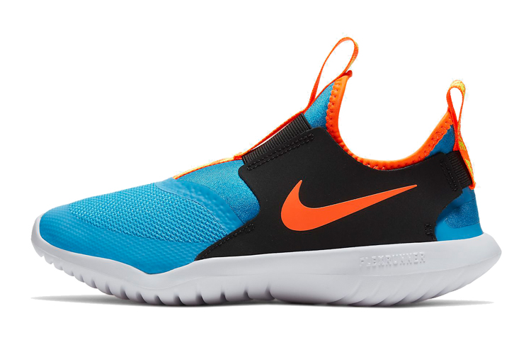 Nike Flex Runner 'Blue Black Yellow' Gs