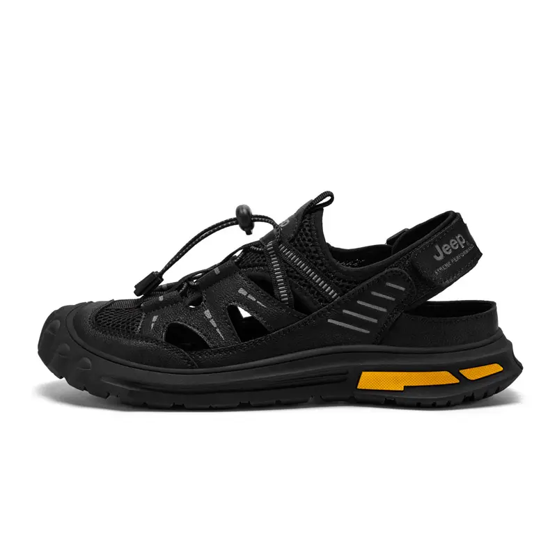 Jeep River Trekking Shoes Men's Black