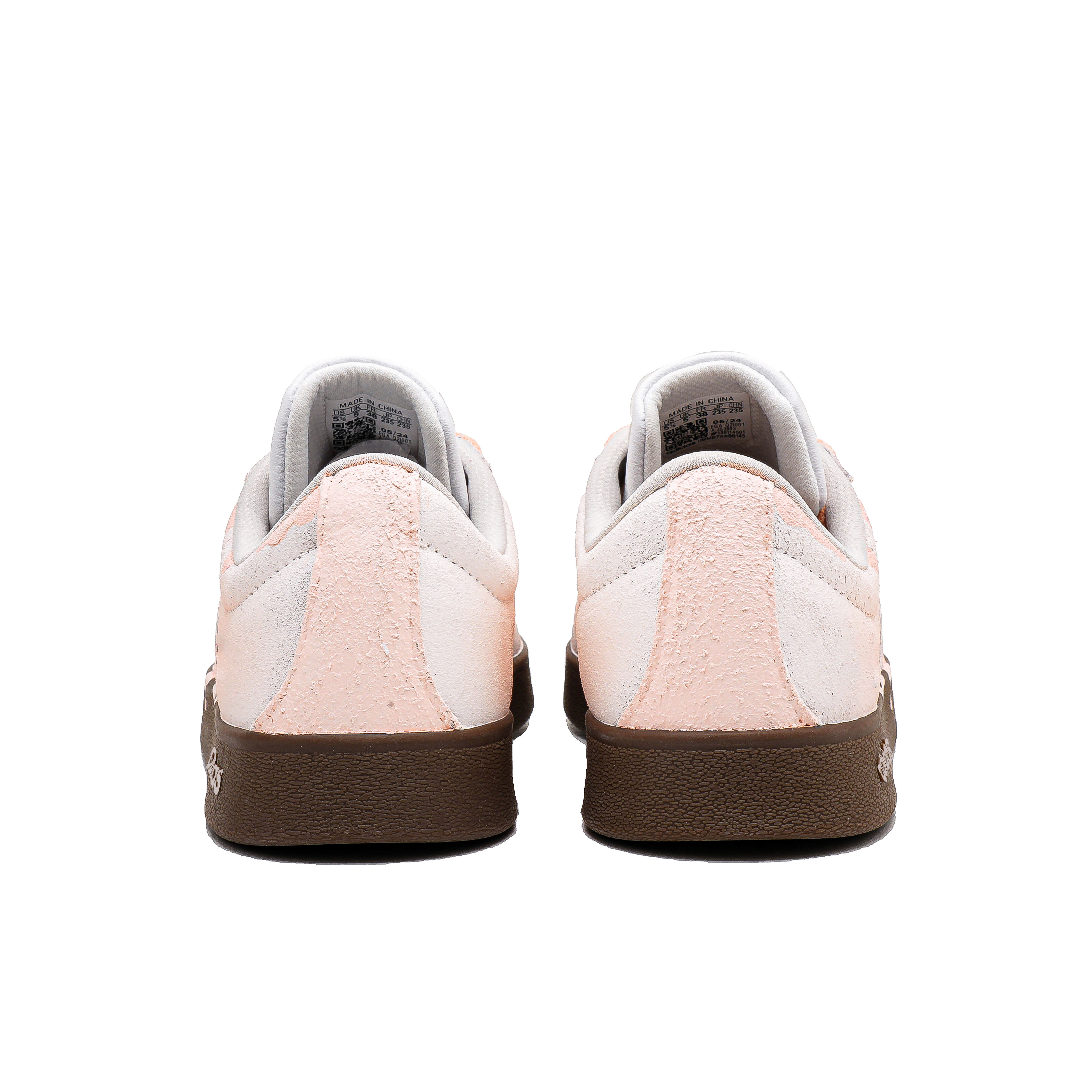 Adidas VL COURT 2.0 Cute Cream Puff Abrasion Resistant Low Top Skateboard Shoes Unisex Pink купить в интернет-магазине Yoocart с быстрой доставкой по России.