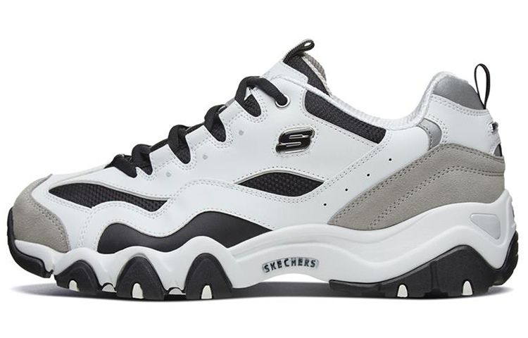 Skechers Dlites 2.0 'White Black Gray'