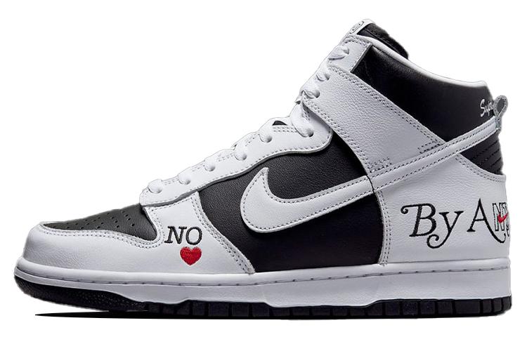 Nike Sb Dunk High Supreme By Any Means Black