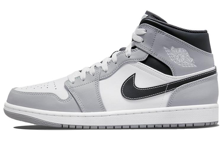 Air Jordan 1 Mid 'Light Smoke Grey'