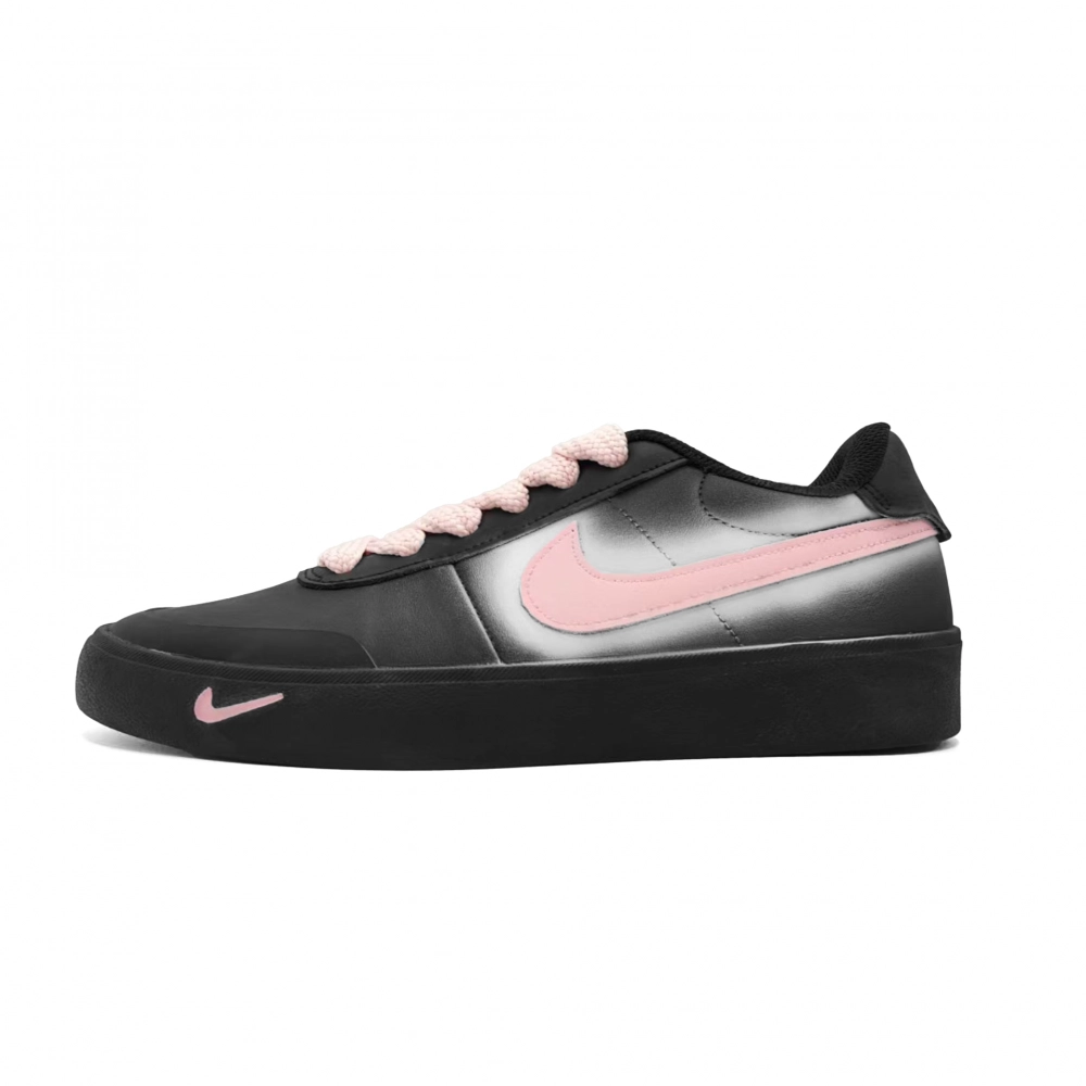 Nike Court Shot Reed And Rush Abrasion Resistant Low top Skateboard Shoes Unisex Pink