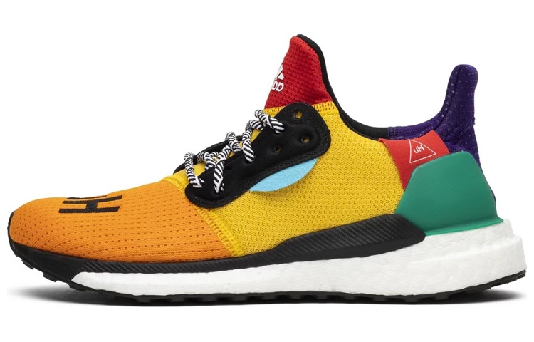 Adidas X Pharrell Solar Hu Glide 'Yellow' Women's