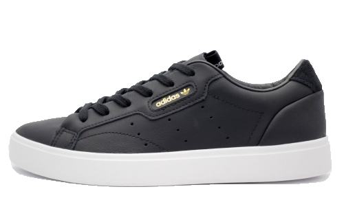 Adidas Sleek Core Black Crystal White Women's