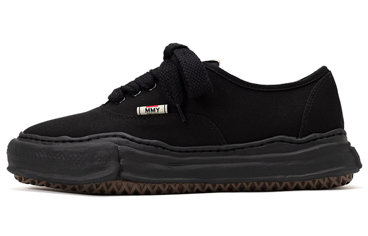 MIHARA YASUHIRO Baker Og Sole Low Top Stylish Skateboarding Shoes Unisex Black