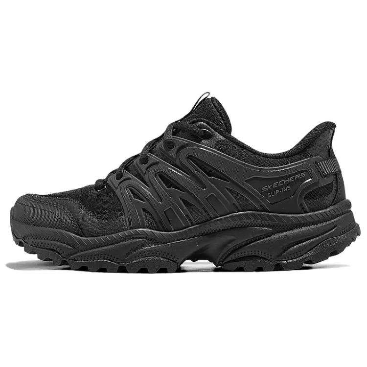 Skechers Abrasion Resistant Low top Mountaineering Hiking Shoes Women's Black