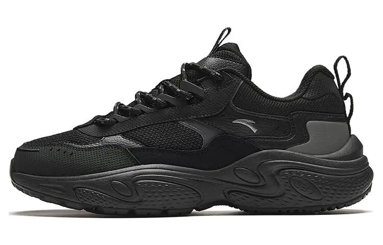 Anta Starlight Cushioning And Breathable Low top Chunky Sneakers Men's Black